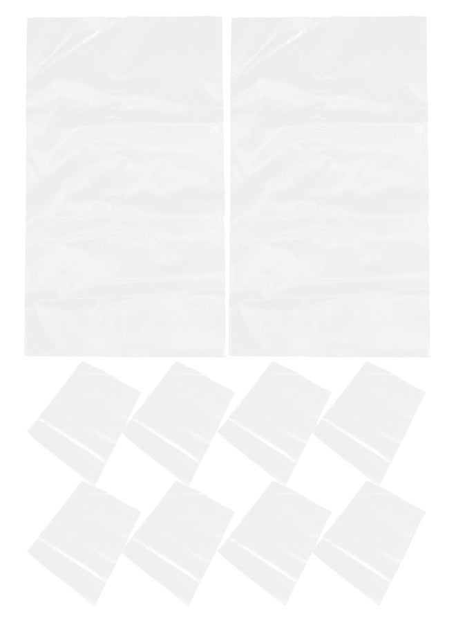 JECOMPRIS Flower Water Bags, 50 Pack Leak-proof Stem Hydration Bags for Valentine's Day Roses, Clear Bouquet Water Retainer Sleeves for Floral Transit and Wedding Packaging, 9.8x7.9In - Image 1